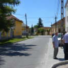 A szakmai gyakorlaton parkolót építettek