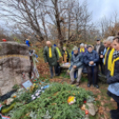 Tisztelgés a nagy előd emléke előtt