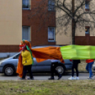 Színt vittek a lakótelepiek életébe a Darvas Iskola tanulói