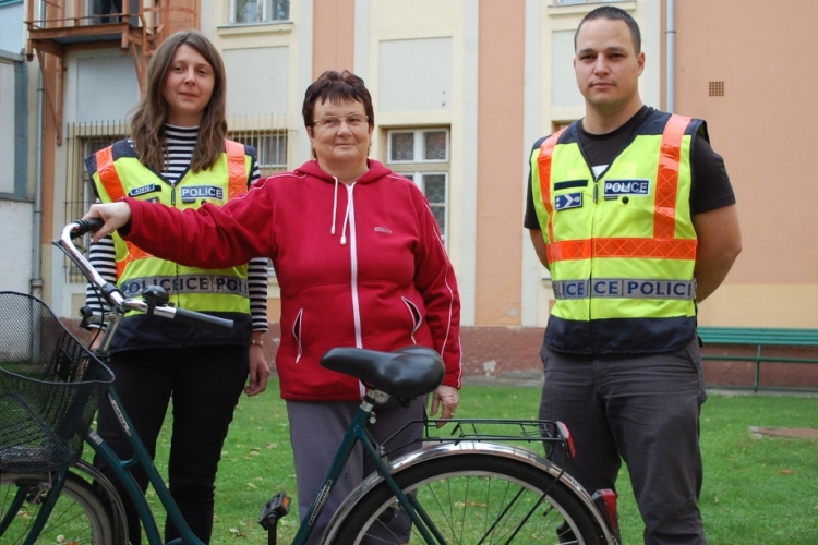 Visszaadták a kiskunfélegyházi rendőrök a kerékpárt a tulajdonosának