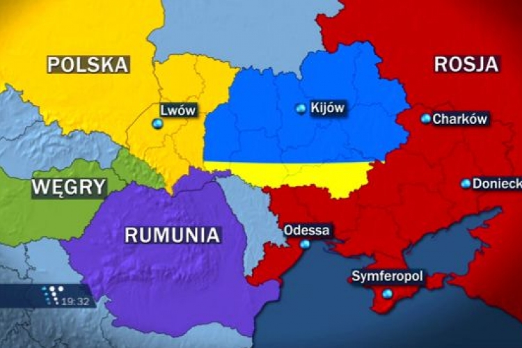 Zsirinovszkij Ukrajna felosztását javasolja Lengyelországnak, Magyarországnak és Romániának
