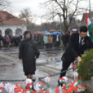 Városi ünnepség a Petőfi szobornál március 15-én