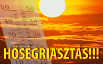 Másodfokú hőségriasztás lép életbe éjféltől