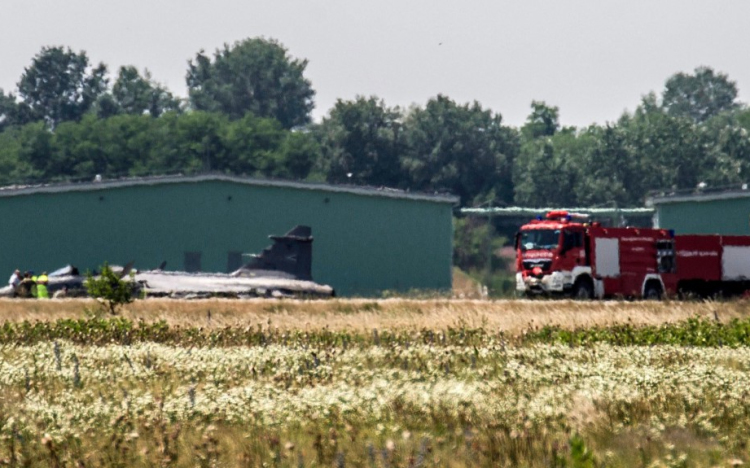 Gripen baleset Kecskeméten