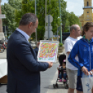 Kiskunfélegyházára is elhozták a béke lángját