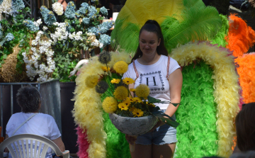 Virágkötészeti bemutató is színesítette a Libafesztivált
