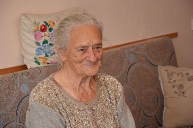 90. évesen is aktív életet él Matildka néni