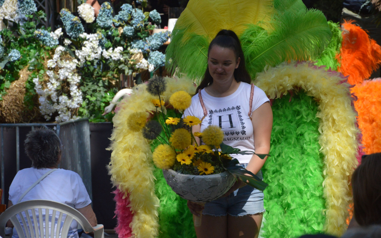 Virágkötészeti bemutató is színesítette a Libafesztivált