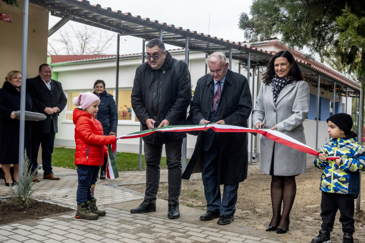 Tornaszobát avattak a Gátéri Liget Óvodában