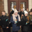 Az öröm lángja is fellobbant városunk adventi koszorúján