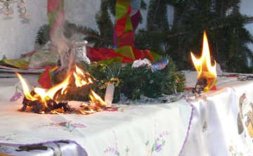 Fontos az elővigyázatosság a gyertyagyújtásnál