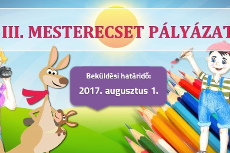 III. Mesterecset Pályázat