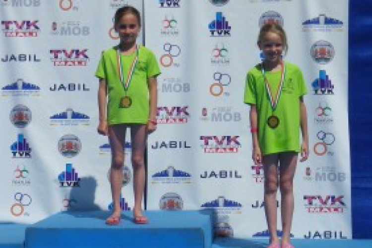 Három dobogós helyezés a Triatlon Magyar Nagydíj Országos Versenyen