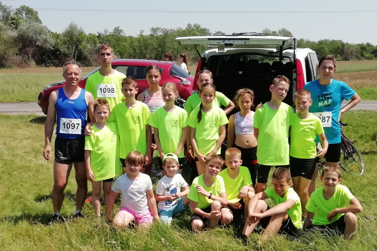 Kiválóan indított a JOGGING PLUS csipet csapata a „Nomád duatlonon”