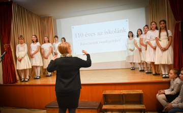 A pálmonostorai általános iskola 110 éves fennállását ünnepelték