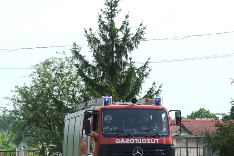 Nyílt Nappal ünnepelték Szent Flóriánt a tűzoltók