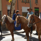 Szüreti felvonulás a Kossuth utcán