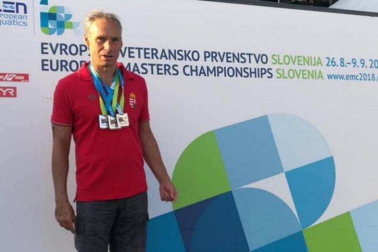 Európa trónjára ült ismét Hajdú László a DMTK-KVSE Aquasport vezetőedzője