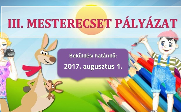 III. Mesterecset Pályázat 